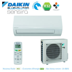 Monosplit DAIKIN Inverter R32 2022 Tarif TTC posé pour une habitation de + de 2ans (TVA à 10% sur la pose)